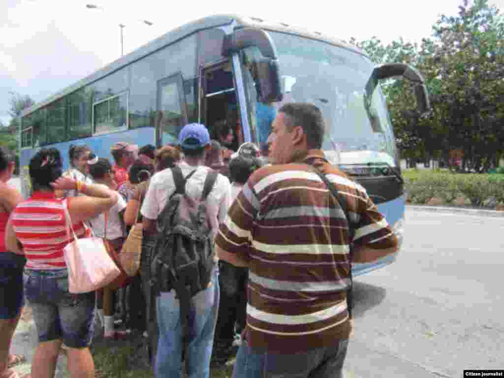 Imagen tomada por reporteros ciudadanos de cristianosxcuba